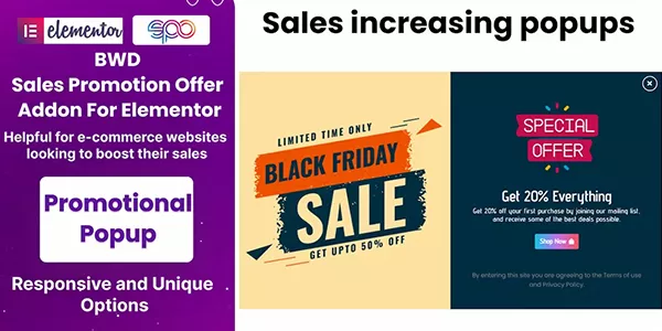 Sales Promotion Offer Addon For Elementor download