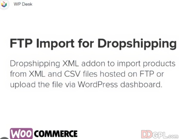 Dropshipping FTP Import Products for WooCommerce by WpDesk