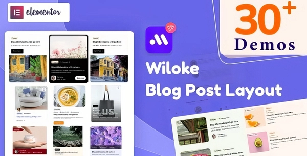 Wiloke Blog Layouts For Elementor