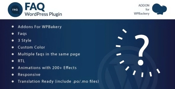 Faq - Addons for WPBakery Page Builder WordPress Plugin