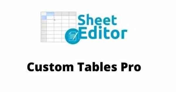 WP Sheet Editor – Custom Tables Pro 1.2.13