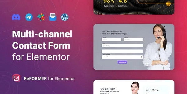 ReFormer - Multichannel Contact Form for Elementor