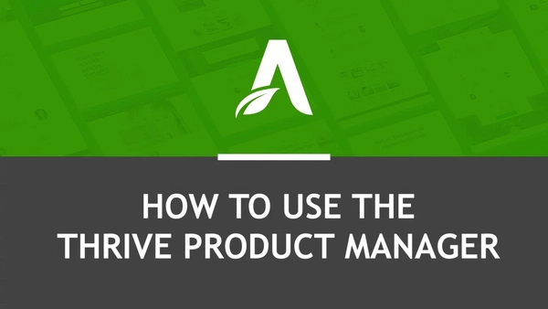 Thrive Product Manager