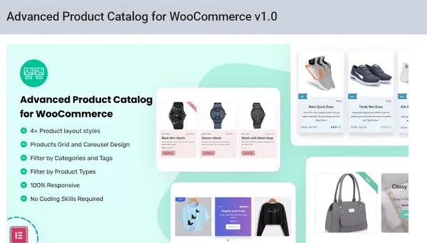 Advanced Product Catalog for WooCommerce 1.0
