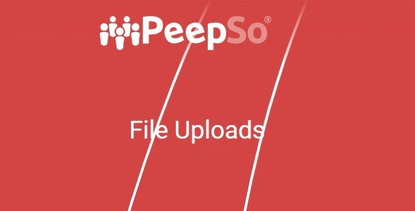 PeepSo File Uploads