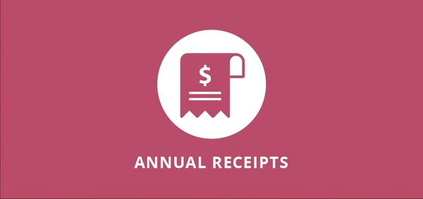 Charitable Annual Receipts