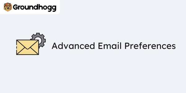 Groundhogg - Advanced Email Preferences