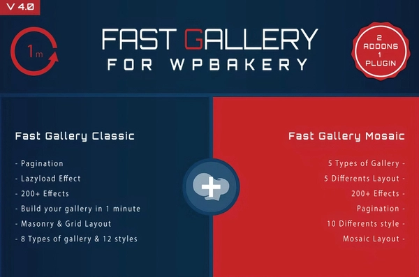 Fast Gallery for WPBakery WordPress Plugin