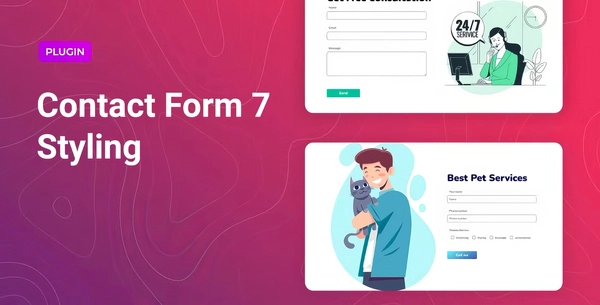 Contact Form 7 styling for Elementor