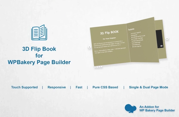 3D Flipbook for WPBakery Page Builder