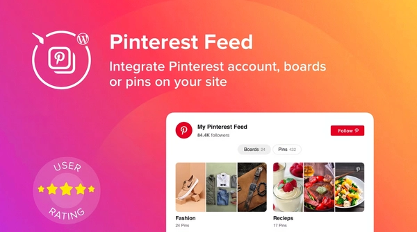 WordPress Pinterest Feed Plugin 1.2.0