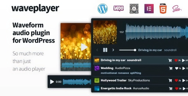 WavePlayer 3.5.4 – Waveform Audio Player for WordPress
