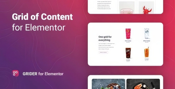 Grider – Grid of Content and Products for Elementor 1.0.5