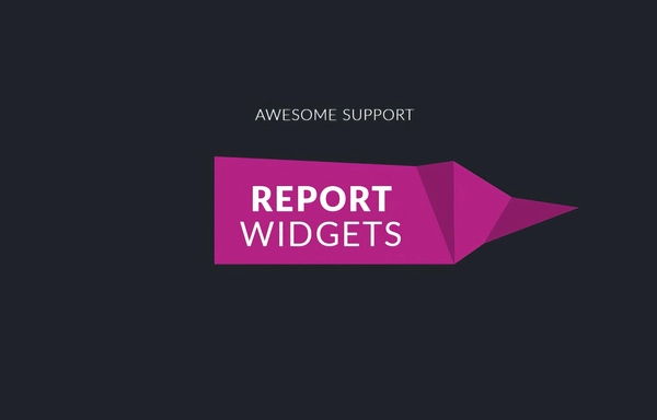 Awesome support Report Widgets