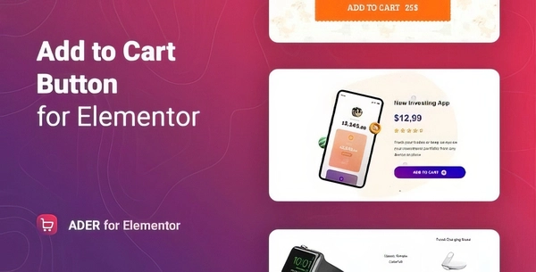Add to Cart Button for WooCommerce - Ader