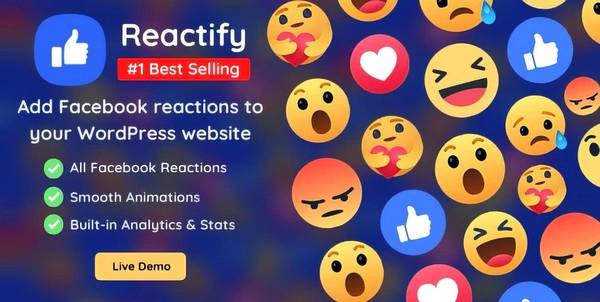 Reactify - Facebook Reactions For WordPress