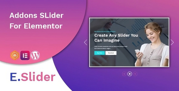 Elementor Slider Addons - Widget