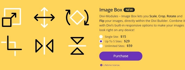 Divi-Modules Image Box