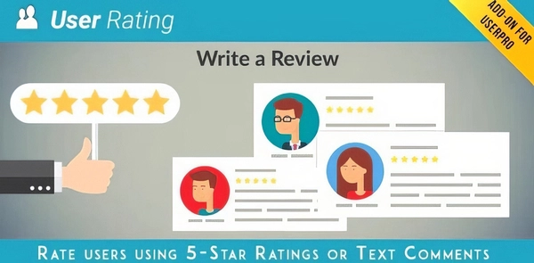 User Rating / Review Add on for UserPro