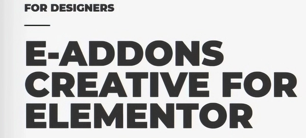 e-Creative - e-Addons for Elementor