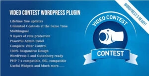 Video Contest WordPress Plugin