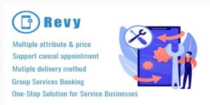 Revy - WordPress booking system for repair service industries