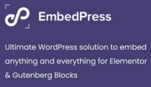 EmbedPress Pro  WP Plugin