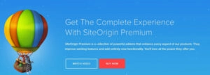 SiteOrigin Premium - Get The Complete Experience With SiteOrigin Premium