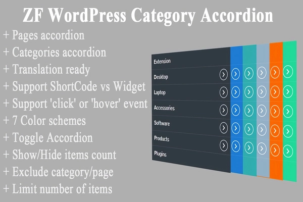 ZF WordPress Category Accordion 2.5.2