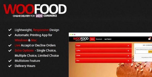 WooFood – Food Ordering (Delivery/Pickup) 2.6.5