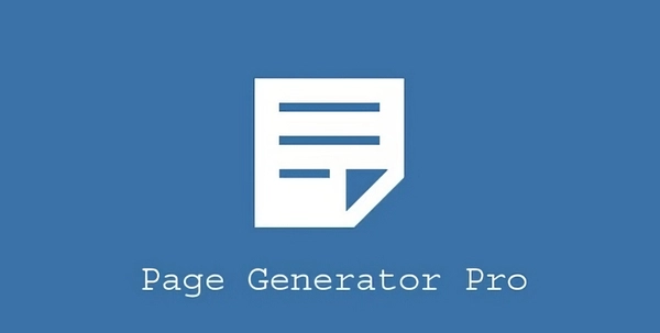 Page Generators Pro By WPzinc For WP 4.5.0