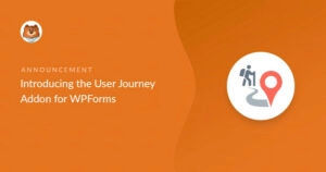 WPForms - User Journey Addon