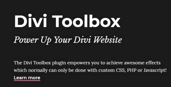 Divi Toolbox 1.7.4 – Powerful Tools to Customize the Divi Theme