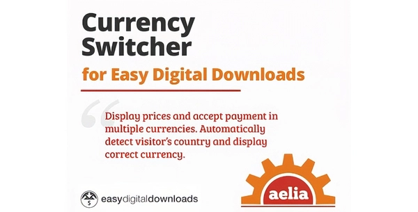 Aelia Currency Switcher for Easy Digital Downloads