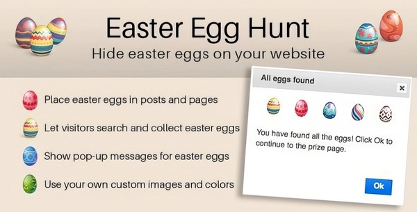 Easter Egg Hunt WP Plugin
