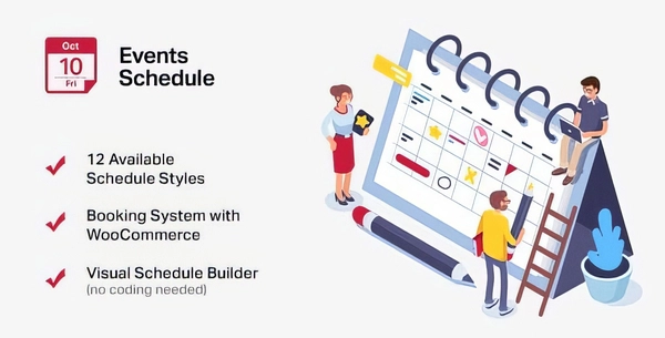 Events Schedule - Calendar Plugin