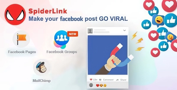 Facebook SpiderLink – Make Your Facebook Post GO VIRAL 2.6