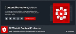 WPShield Content Protector WP Plugin