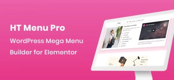HT Menu Pro 1.0.7 – WordPress Mega Menu Builder for Elementor